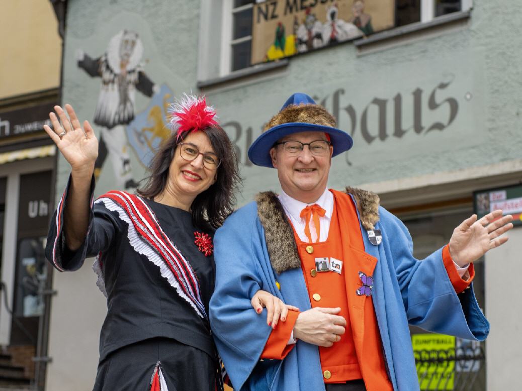 Karin Haid und Peter Lotzer